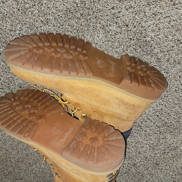 Timberland customized leopard boots 6.5men 8 women - Picture 5 of 5